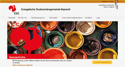 Desktop Screenshot of esg-bayreuth.de